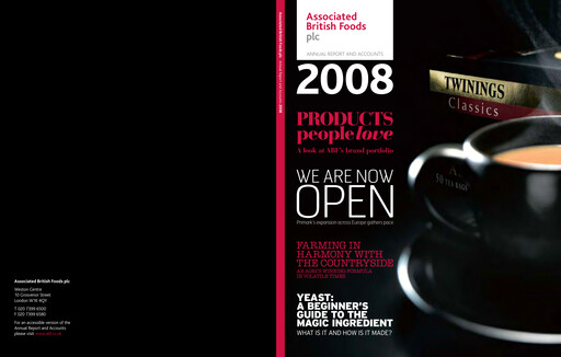 Thumbnail Associated British Foods Annual Report 2008