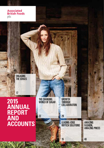 Thumbnail Associated British Foods Annual Report 2015