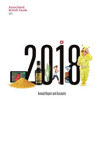 Thumbnail Associated British Foods Annual Report 2018