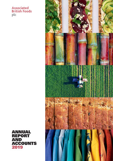 Thumbnail Associated British Foods Annual Report 2019