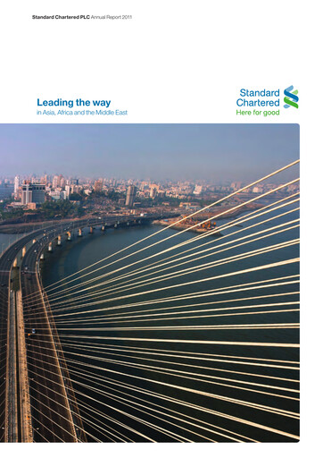 Thumbnail Standard Chartered Annual Report 2011