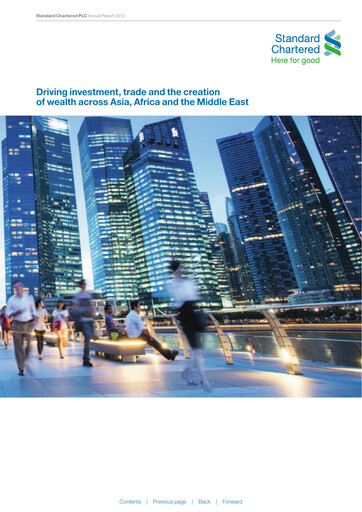 Thumbnail Standard Chartered Annual Report 2013