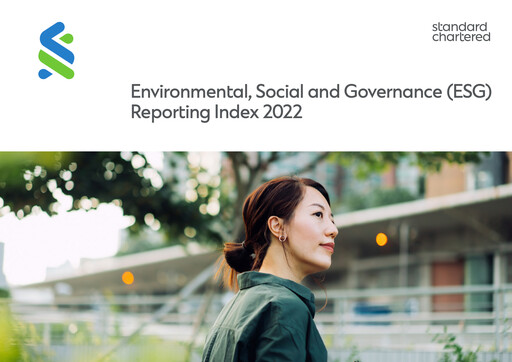 Thumbnail Standard Chartered ESG Report 2022
