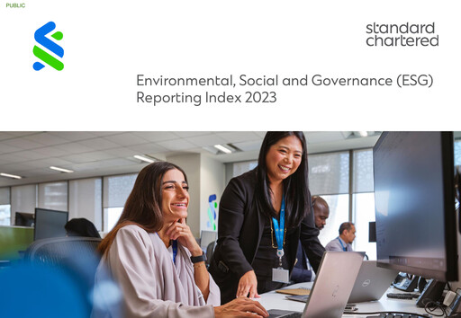 Thumbnail Standard Chartered ESG Report 2023