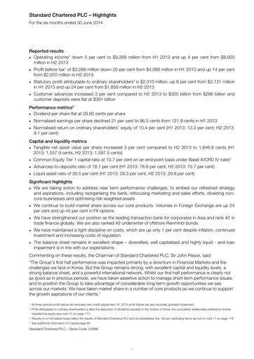 Thumbnail Standard Chartered Financial Statement 2014-h1