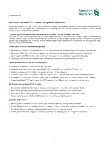 Thumbnail Standard Chartered Financial Statement 2017-9m