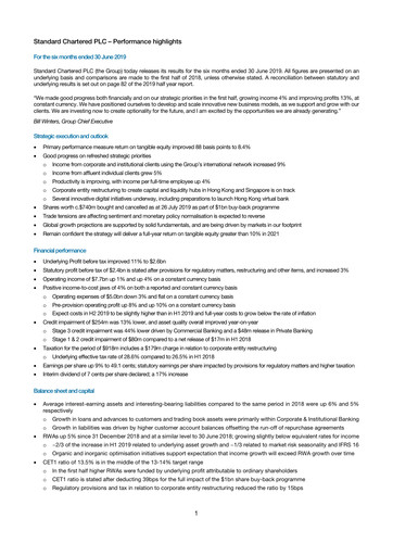 Thumbnail Standard Chartered Financial Statement 2019-h1