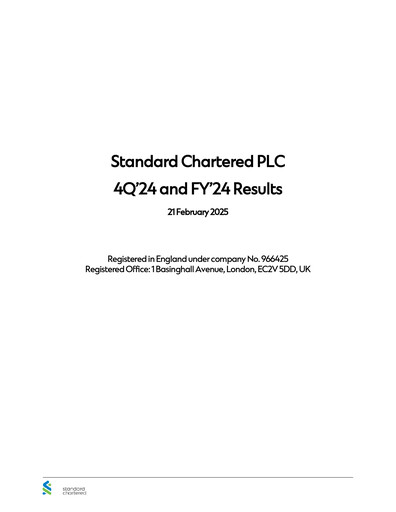 Thumbnail Standard Chartered Financial Statement 2024