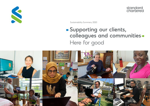 Thumbnail Standard Chartered Sustainability Report 2020