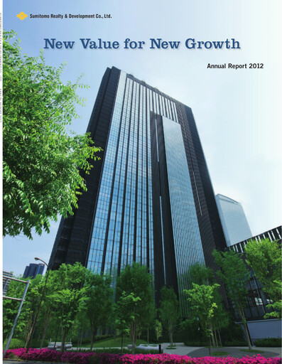 Thumbnail Sumitomo Realty & Development Annual Report 2012