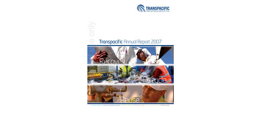 Thumbnail Cleanaway Waste Management Annual Report 2007
