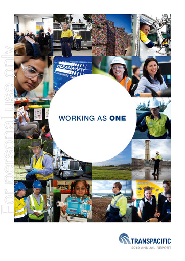 Thumbnail Cleanaway Waste Management Annual Report 2012