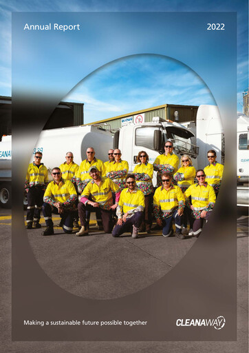 Thumbnail Cleanaway Waste Management Annual Report 2022