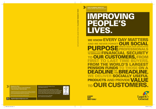 Thumbnail Legal & General Annual Report 2013