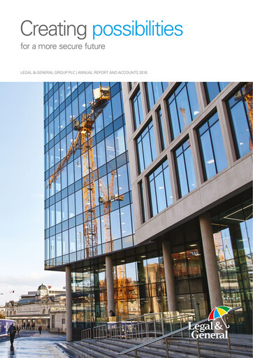 Thumbnail Legal & General Annual Report 2016