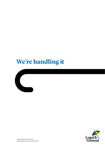 Thumbnail Legal & General Annual Report 2021