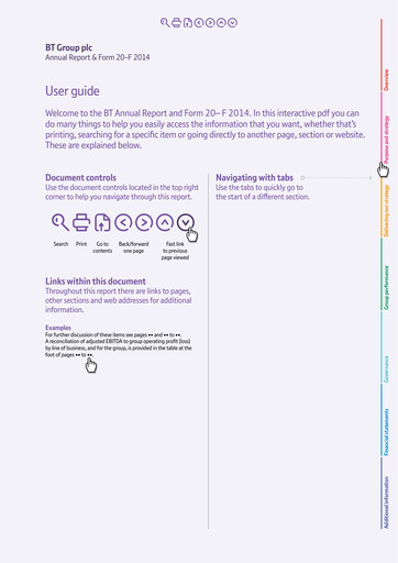 Thumbnail BT Group Annual Report 2014