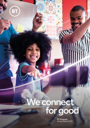 Vorschaubild BT Group Jahresbericht 2021