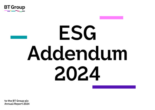 Thumbnail BT Group ESG Report 2024