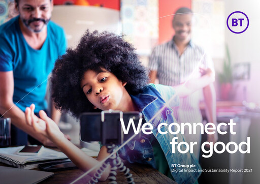 Vorschaubild BT Group Nachhaltigkeitsbericht 2021
