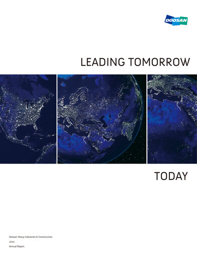 Miniature Doosan Enerbility Rapport annuel 2010