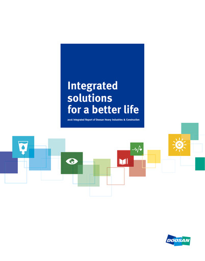 Miniature Doosan Enerbility Rapport annuel 2016