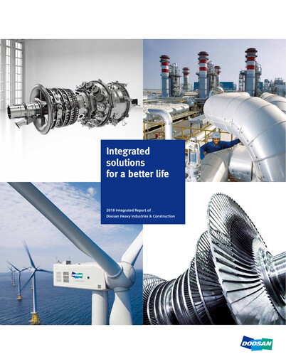 Miniature Doosan Enerbility Rapport annuel 2018