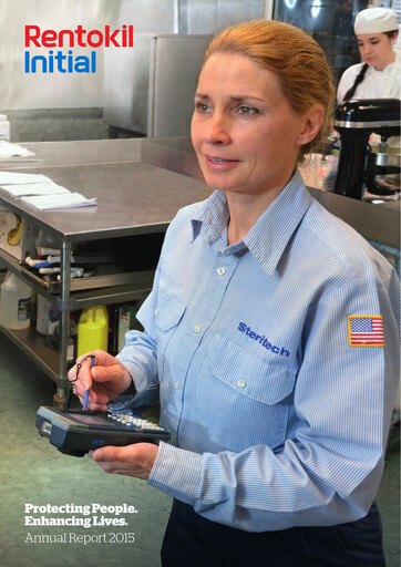 Thumbnail Rentokil Initial Annual Report 2015