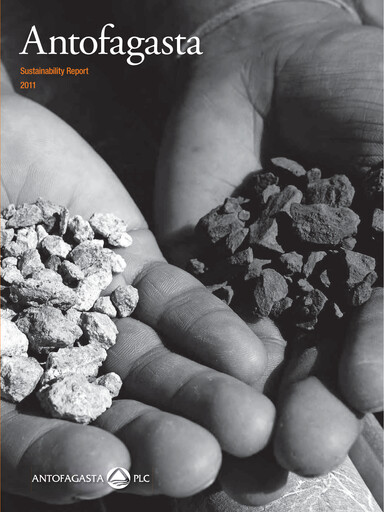 Vorschaubild Antofagasta Nachhaltigkeitsbericht 2011
