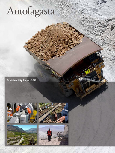 Vorschaubild Antofagasta Nachhaltigkeitsbericht 2012