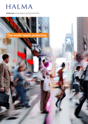 Thumbnail Halma Annual Report 2014