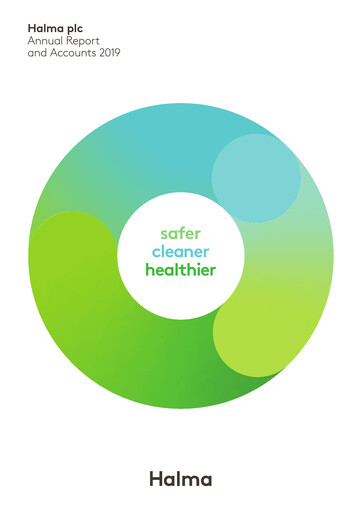 Thumbnail Halma Annual Report 2019