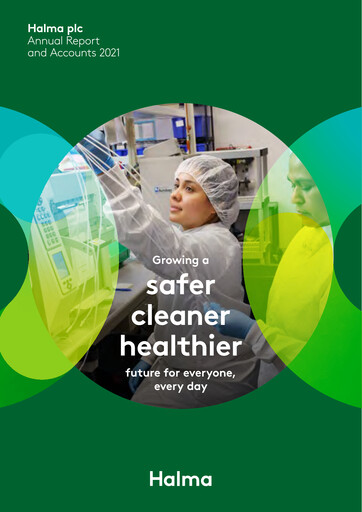 Thumbnail Halma Annual Report 2021