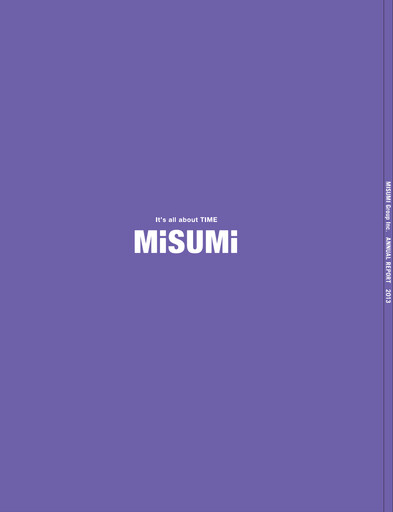 Thumbnail MISUMI Group Annual Report 2013