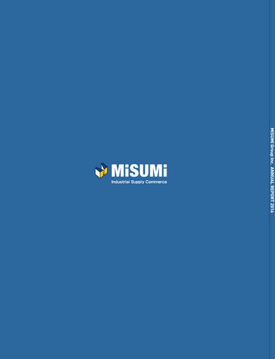 Thumbnail MISUMI Group Annual Report 2016