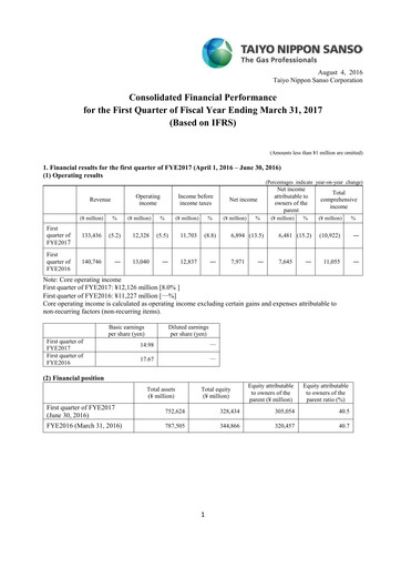 Thumbnail Nippon Sanso Quarterly Report 2017-q1