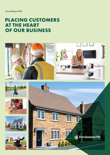 Thumbnail Persimmon Annual Report 2021
