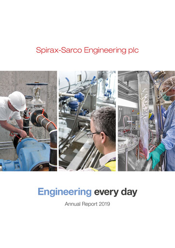 Thumbnail Spirax-Sarco Engineering Annual Report 2019