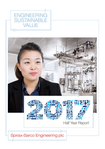 Thumbnail Spirax-Sarco Engineering Half-year Report 2017