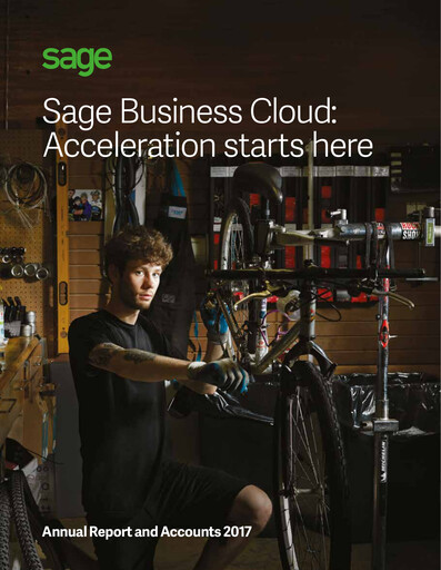 Thumbnail Sage Group
 Annual Report 2017