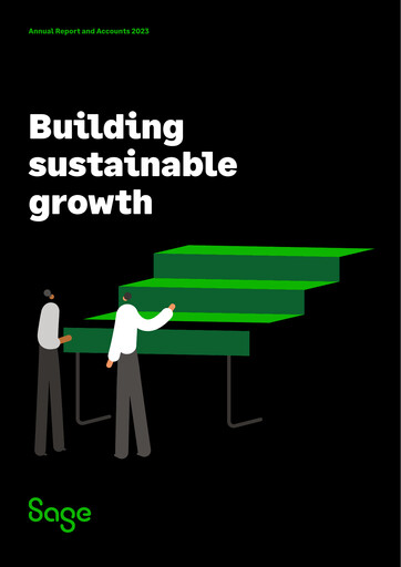 Thumbnail Sage Group
 Annual Report 2023