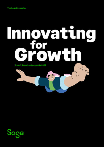 Thumbnail Sage Group
 Annual Report 2024