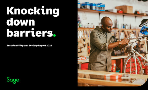 Thumbnail Sage Group
 Sustainability Report 2022