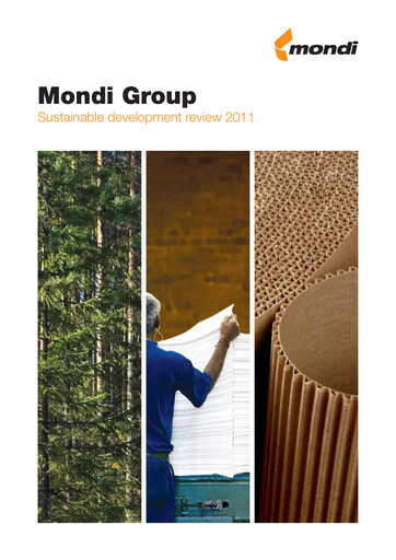 Vorschaubild Mondi
 Nachhaltigkeitsbericht 2011