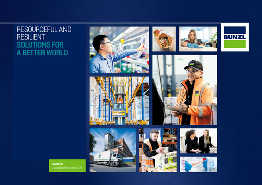 Thumbnail Bunzl Sustainability Report 2024