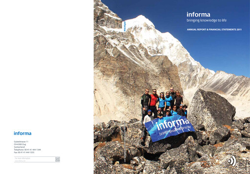 Thumbnail Informa plc Annual Report 2011
