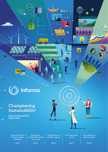 Thumbnail Informa plc Sustainability Report 2022