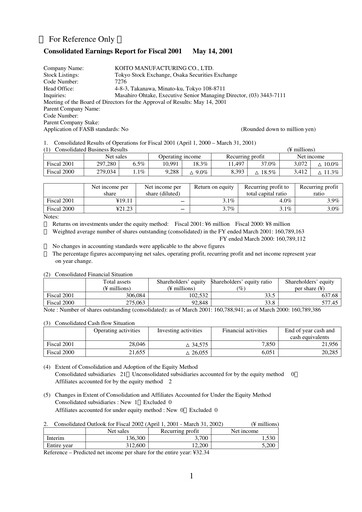 Thumbnail Koito Manufacturing Financial Statement fy2001