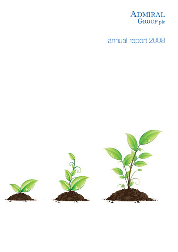 Thumbnail Admiral Group Annual Report 2008
