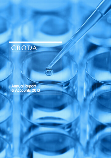 Thumbnail Croda International Annual Report 2013